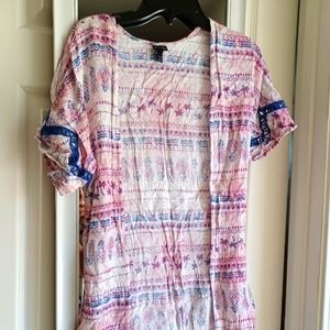 Girls Kimono, so cute! Wear with tank top, denim shirts and cowboy boots